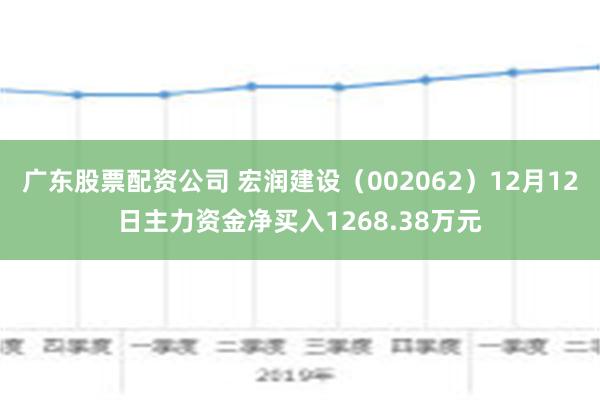 广东股票配资公司 宏润建设（002062）12月12日主力资金净买入1268.38万元