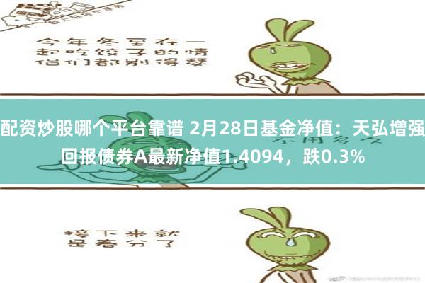 配资炒股哪个平台靠谱 2月28日基金净值：天弘增强回报债券A最新净值1.4094，跌0.3%